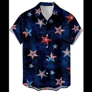 Star Button Down Shirt